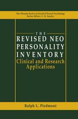 The Revised NEO Personality Inventory : Clinical and Research Applications.