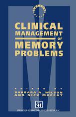 Clinical Management of Memory Problems.