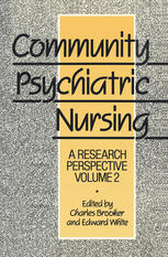 Community Psychiatric Nursing : a Research Perspective.