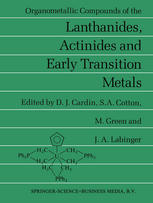 Organometallic compounds of the lanthanides, actinides, and early transition metals