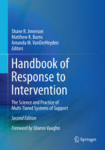 Handbook of response to intervention : the science and practice of assessment and intervention