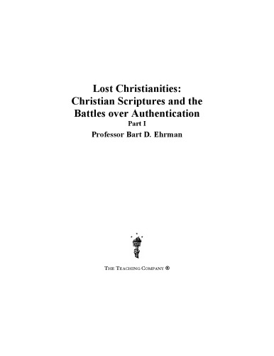 Lost Christianities