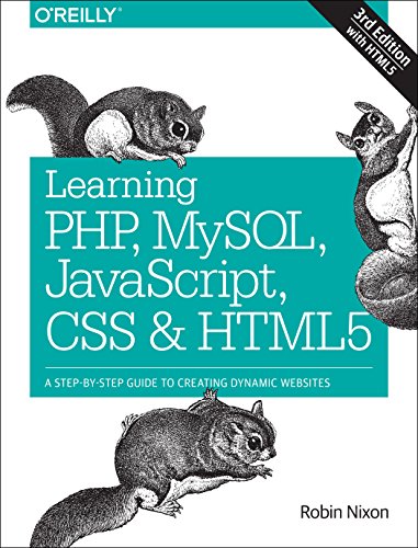 Learning PHP, MySQL, JavaScript, CSS &amp; HTML5