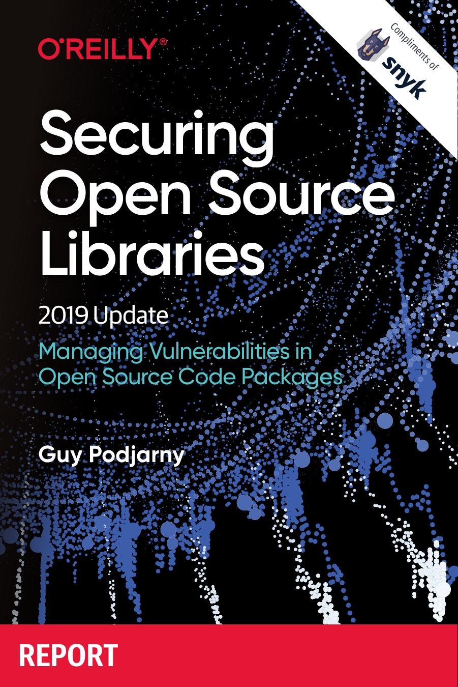 Securing open source libraries : managing vulnerabilities in open source code packages