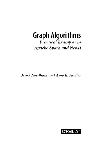 Graph Algorithms - Practical Examples in Apache Spark &amp; Neo4j