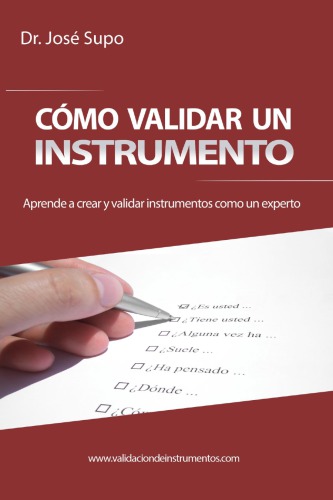 C�mo validar un instrumento