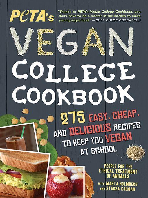 PETA'S Vegan College Cookbook