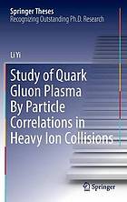 Study of Quark Gluon Plasma by Particle Correlations in Heavy Ion Collisions