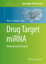 Drug target miRNA : methods and protocols