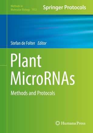 Plant MicroRNAs Methods and Protocols