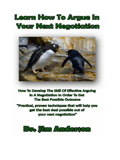 Learn How to Argue In Your Next Negotiation