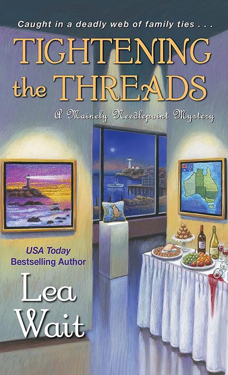 Tightening the Threads (A Mainely Needlepoint Mystery)