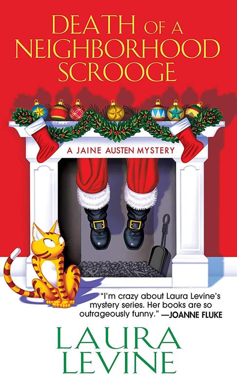 Death of a Neighborhood Scrooge (A Jaine Austen Mystery)