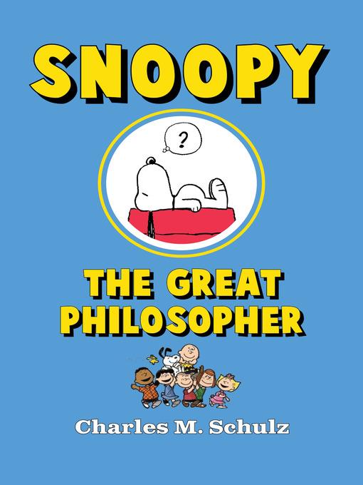 Snoopy the Great Philosopher