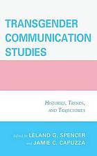 Transgender Communication Studies