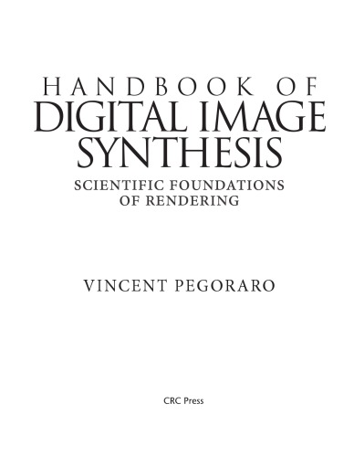 Handbook of Digital Image Synthesis