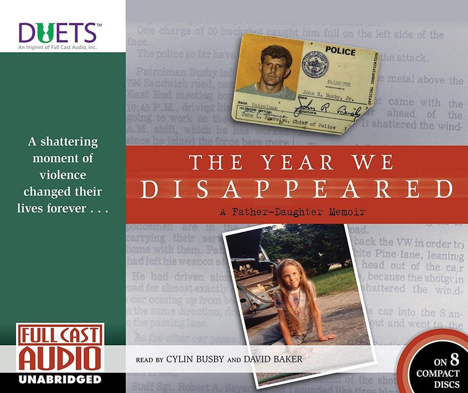 The Year We Disappeared: A Father-Daughter Memoir