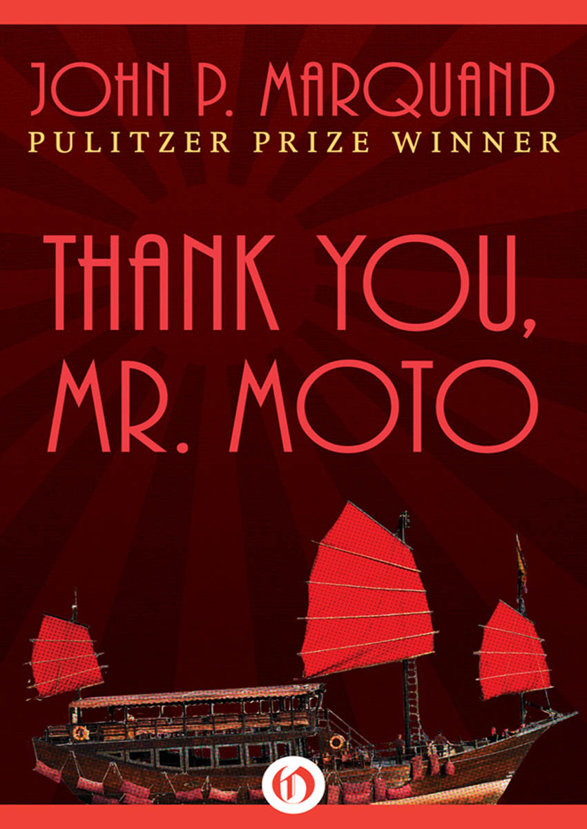 Thank You, Mr. Moto