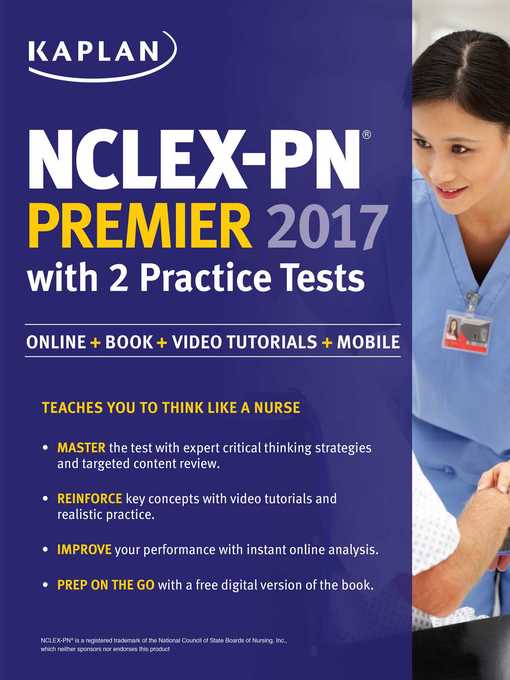 NCLEX-PN Premier 2017 with 2 Practice Tests