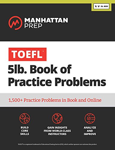 TOEFL 5lb Book of Practice Problems