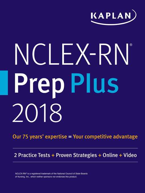 NCLEX-RN Prep Plus 2018