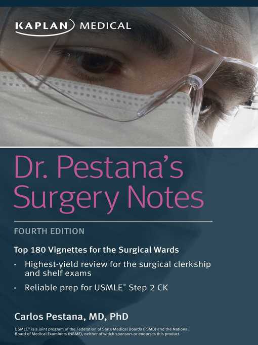 Dr. Pestana's Surgery Notes