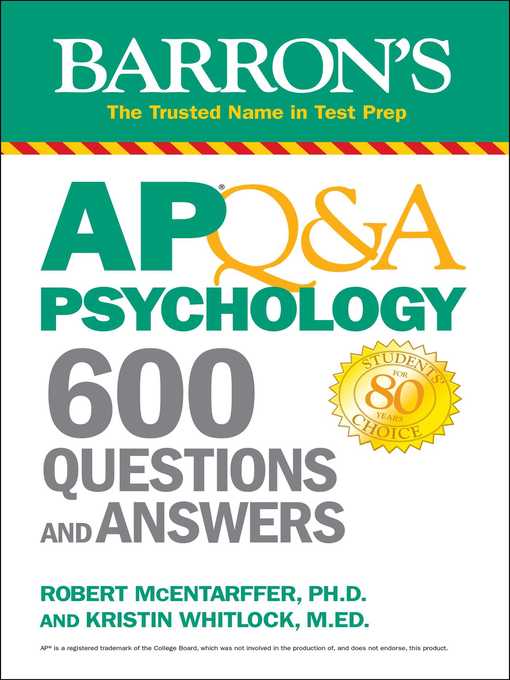 AP Q&A Psychology