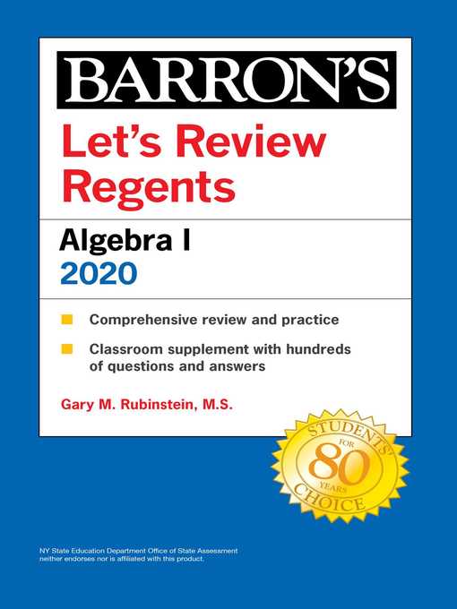 Let's Review Regents