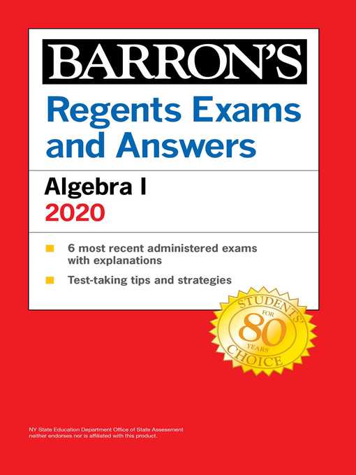 Regents Exams and Answers