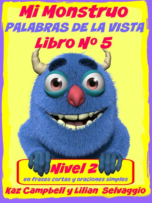 Mi Monstruo Palabras De La Vista Nivel 2