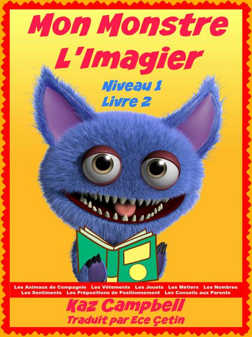 Mon Monstre--L'Imagier--Niveau 1 Livre 2