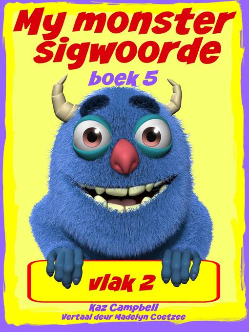 My monster sigwoorde vlak 2 boek 5