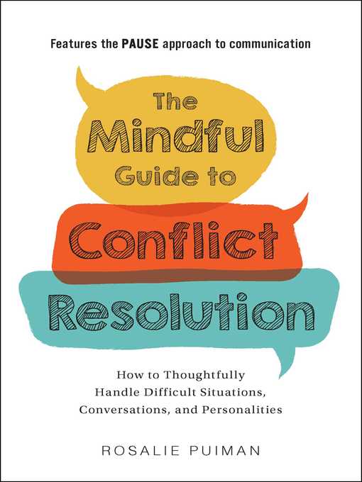 The Mindful Guide to Conflict Resolution