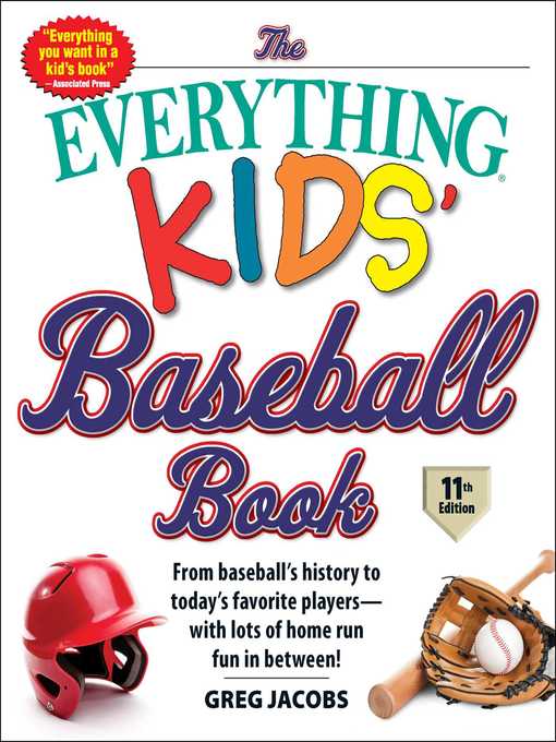 The Everything Kids' Baseball Book