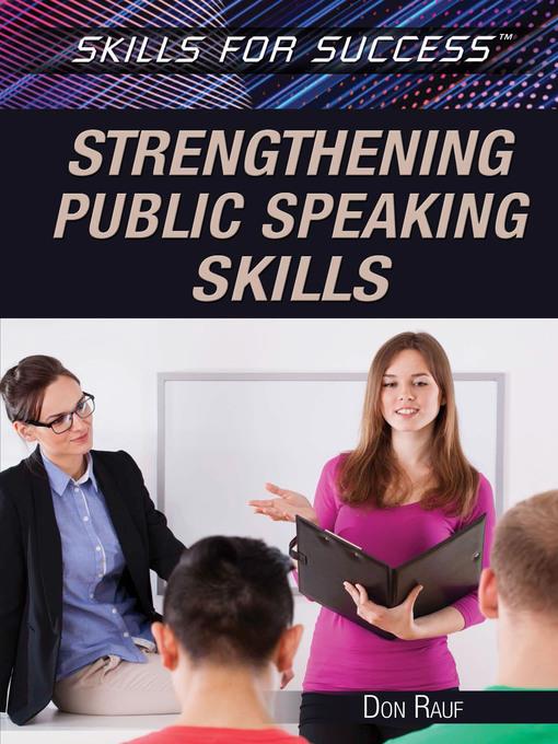 Strengthening Public Speaking Skills