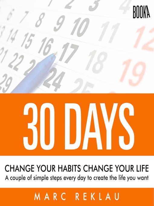 30 Days--Change your habits, Change your life