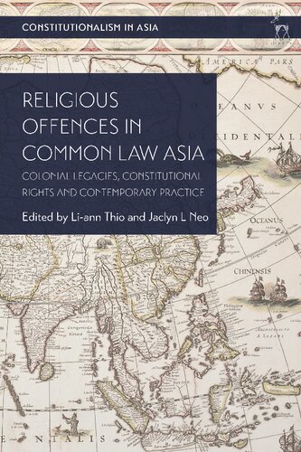 Religious Offences in Common Law Asia