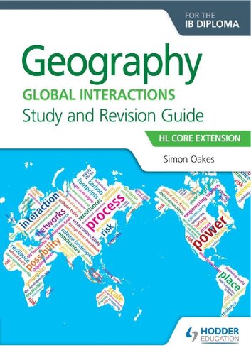 Geography for the Ib Diploma Study and Revision Guide Hl Core