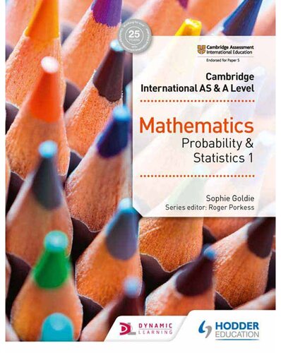 Cambridge International AS &amp; A Level Mathematics Probability &amp; Statistics 1