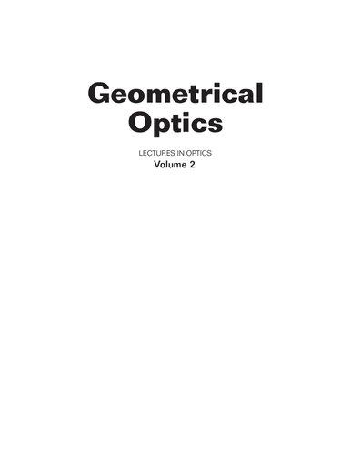 Geometrical optics