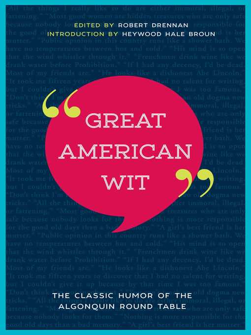 Great American Wit
