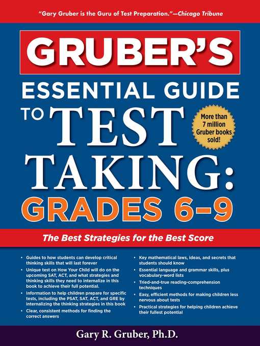 Gruber's Essential Guide to Test Taking