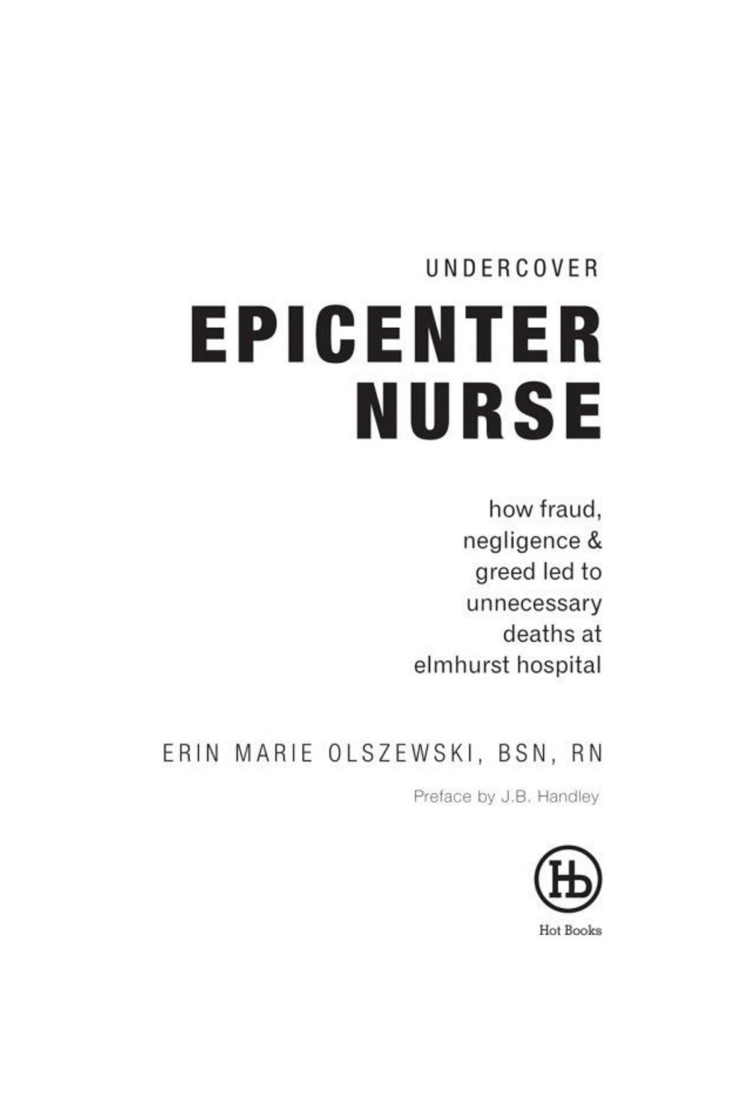 Undercover Epicenter Nurse