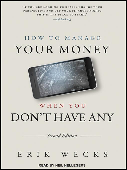 How to Manage Your Money When You Don't Have Any