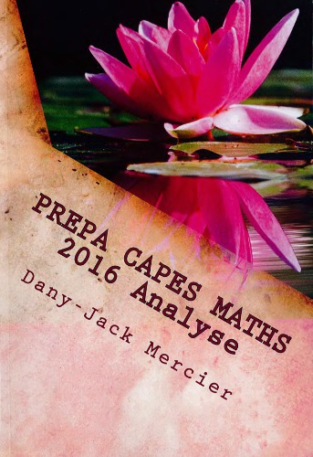 Prépa CAPES maths 2016 : analyse