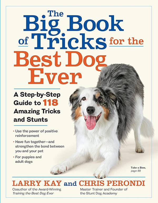 The Big Book of Tricks for the Best Dog Ever: A Step-by-Step Guide to 118 Amazing Tricks and Stunts