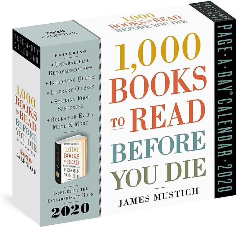 1,000 Books to Read Before You Die Page-A-Day Calendar 2020