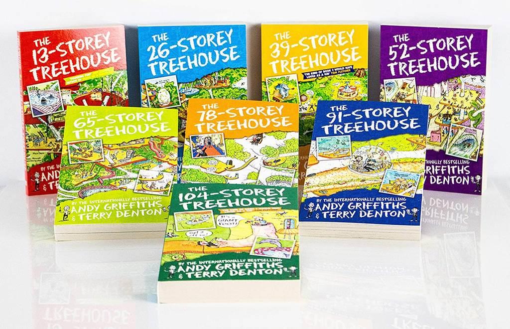 Andy Griffiths the Treehouse 7 Books Collection(13 Storey, 26 Storey, 39 Storey, 52 Storey, 65 Storey, 78 Storey &amp; 91 Storey Treehouse)