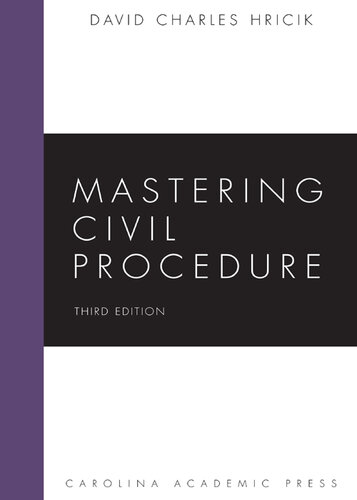 Mastering civil procedure