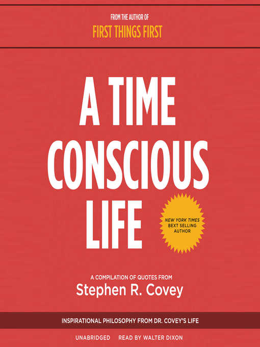 A Time Conscious Life